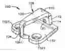 Fig. 01 - Single-piece latch strikers with mechanically locked components