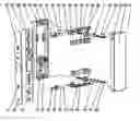 Fig. 01 - Concealed door furniture fixing method and assembly