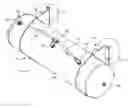 Fig. 01 - Air system module including reservoir and mounting structure