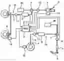Fig. 01 - Brake system for a motorcycle