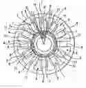 Fig. 01 - Method of determining pole arc ratio of interior permanent magnet rotary motor and interior permanent magnet rotary motor