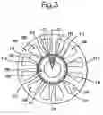 Fig. 04 - Method of determining pole arc ratio of interior permanent magnet rotary motor and interior permanent magnet rotary motor
