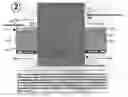 Fig. 01 - Integrated keypad keyboard plus mouse and two click mechanism for an electronic device