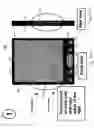 Fig. 02 - Integrated keypad keyboard plus mouse and two click mechanism for an electronic device