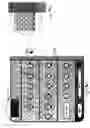 Fig. 04 - Integrated keypad keyboard plus mouse and two click mechanism for an electronic device