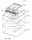Fig. 131 - Inkjet nozzle chamber with electrostatically attracted plates