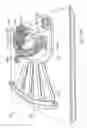 Fig. 58 - Inkjet nozzle chamber with electrostatically attracted plates