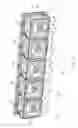 Fig. 12 - Printhead chip having low aspect ratio ink supply channels