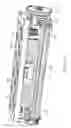 Fig. 49 - Printhead chip having low aspect ratio ink supply channels