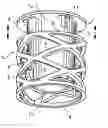Fig. 01 - Assembly for the hinged connection of a rear view mirror