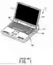 Fig. 02 - Portable computer and method for mounting a flat panel display device thereon