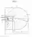 Fig. 08 - Bulk-shaped lens, light-emitting unit, and lighting equipment