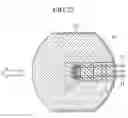 Fig. 23 - Bulk-shaped lens, light-emitting unit, and lighting equipment