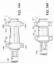 Fig. 16 - Spread-style coupler with supplemental lock system