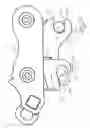 Fig. 20 - Spread-style coupler with supplemental lock system