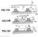 Fig. 12 - Method of forming thin film patterning substrate including formation of banks