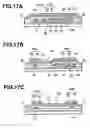 Fig. 17 - Method of forming thin film patterning substrate including formation of banks