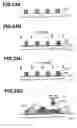 Fig. 24 - Method of forming thin film patterning substrate including formation of banks