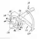Fig. 01 - Dental pliers design with offsetting jaw and pad elements for assisting in removing upper and lower teeth and method for removing teeth utilizing the dental plier design
