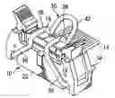 Fig. 01 - Retainer clip for ribbon cable connectors