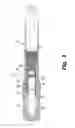 Fig. 04 - Medication injecting apparatus with fluid container piston-engaging drive member having internal hollow for accommodating drive member shifting mechanism