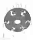 Fig. 02 - Device in a circular, disk-shaped element intended for cleaning purposes