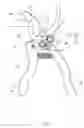 Fig. 05 - Gear-driven shears provided with a curved plate on a movable jaw