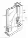 Fig. 01 - Non-takeout lock for a pivot pin of tilt-type windows