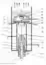 Fig. 01 - Device for the purification of exhaust gases consisting of fluorine-containing compounds in a combustion reactor