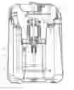 Fig. 01 - Handle-combined locking device for household bean milk and bean curd makers