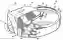 Fig. 01 - Self-cleaning pet litter box assembly