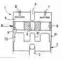 Fig. 01 - Direct injection diesel engine, with catalytic combustion in the combustion chamber