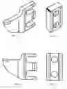 Fig. 02 - Configurations and designs for stump grinding teeth and corresponding holding