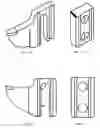 Fig. 04 - Configurations and designs for stump grinding teeth and corresponding holding