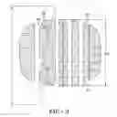 Fig. 04 - Elongated block tire tread