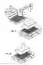 Fig. 10 - Methods of making a multi-well test plate having an adhesively secured transparent bottom panel