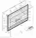 Fig. 01 - Simplified device for magnetically operating blinds within a glass-enclosed chamber