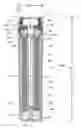 Fig. 01 - Crossflow filtration system with quick dry change elements