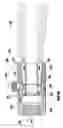 Fig. 20 - Apparatus for enhancing venturi suction in eductor mixers