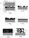 Fig. 03 - Electrochemical fabrication methods incorporating dielectric materials and/or using dielectric substrates
