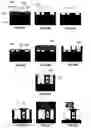 Fig. 33 - Electrochemical fabrication methods incorporating dielectric materials and/or using dielectric substrates