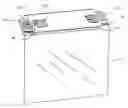 Fig. 01 - Device for hanging common zipper lock-type storage bags