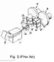 Fig. 03 - Radial scan arm and collimator for serial processing of semiconductor wafers with ribbon beams