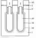 Fig. 01 - Trench capacitor with insulating collar, and appropriate method of fabrication
