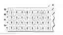 Fig. 01 - Color filter configurations for linear photosensor arrays