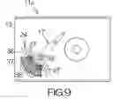 Fig. 06 - Recording medium drive with magnetic body embedded in housing base opposite voice coil motor to suppress leakage flux