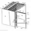 Fig. 01 - System for insertion and extraction of a printed circuit board module into and out of a subrack