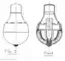 Fig. 02 - LED light bulb and its application in a desk lamp