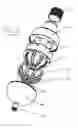Fig. 04 - LED light bulb and its application in a desk lamp