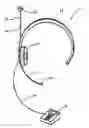 Fig. 01 - Telephone headset with indicator light